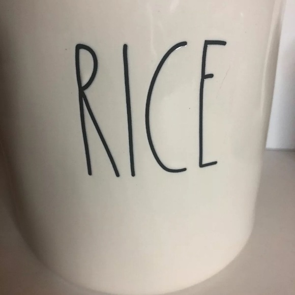 Rae Dunn Kitchen Rae Dunn Large Rice Canister Poshmark